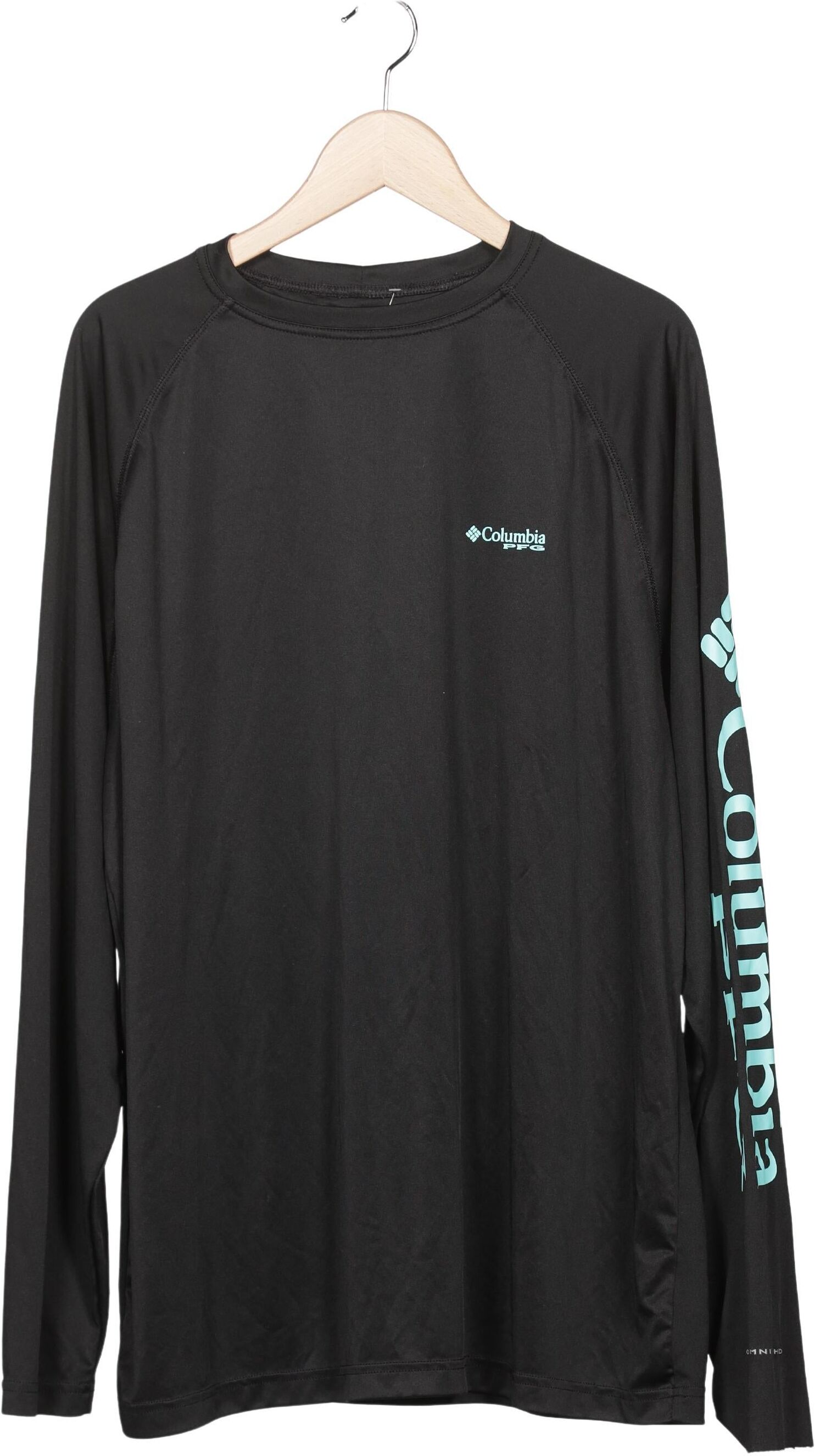Columbia Sportswear Company Herren Langarmshirt, Schwarz, Gr. XL, Synthetik - Second Hand