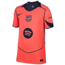 Nike, Unisex, Sportshirt, Fcb (128), Orange, Blau
