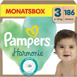 Pampers Harmonie (Gr. 3, Monatsbox, 186 Stk.)