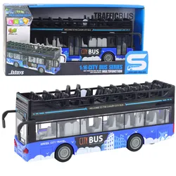 Stadtbus Doppeldecker 1:16 Fahrt Licht Sounds Blau