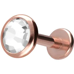 Titan Labret mit Innengewinde KRISTALLDISC