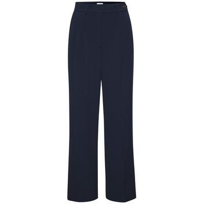 LASCANA "mit weitem Bein aus weicher und leichter Webware" Sommerhose im Business-Look, elegante Anzughose mit Taschen