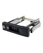 StarTech.com SATA Wechselrahmen trägerlos Mobiles Hot Swap Festplatten Speicher Rack 3,5" Speicher-Rack 3.5" Schwarz (HSB100SATBK)