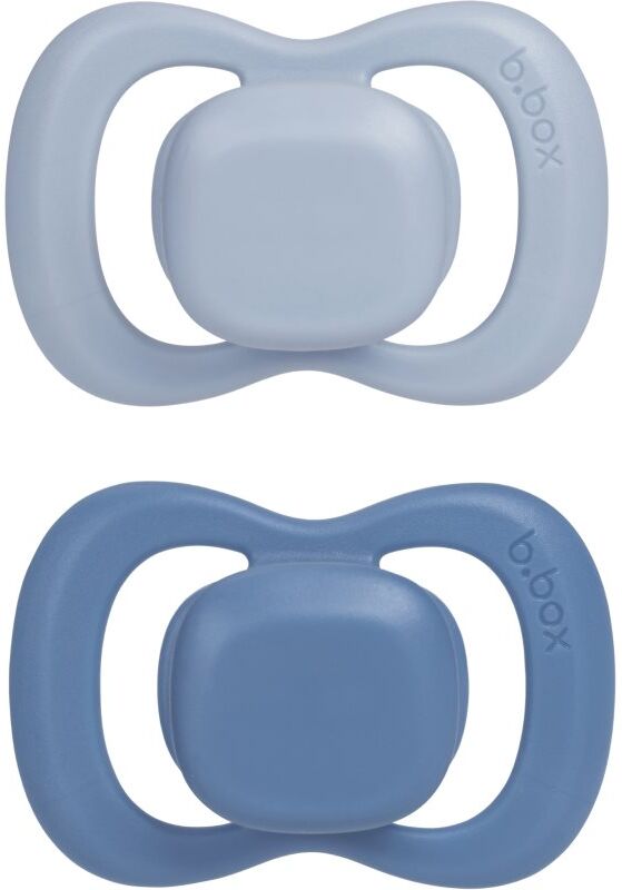 B.Box Silicone 6m+ tétine Ocean/Sky 2 pcs