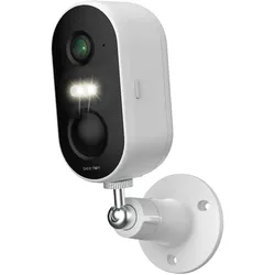 BEAFON SAFER 2L - Schwenkbare IP65 Outdoor Kamera mit Akku und LED