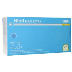 Medi-Inn® 100 "Medi-Inn®" Handschuhe Nitril puderfrei blau "Blue Extra" Größe S