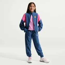 Nike Km K Nk Tracksuit Wvn Fz Trainingsanzug Kinder - mystic navy