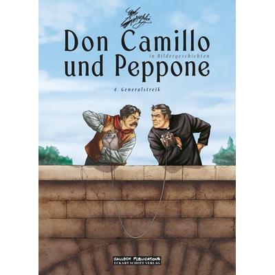 Don Camillo und Peppone in Bildergeschichten, Gebundene Ausgabe von Davide Barzi, Salleck Publications, 978-3-89908-716-1