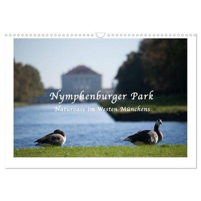 Nymphenburger Park (Wandkalender 2027 DIN A3 quer), CALVENDO Monatskalender