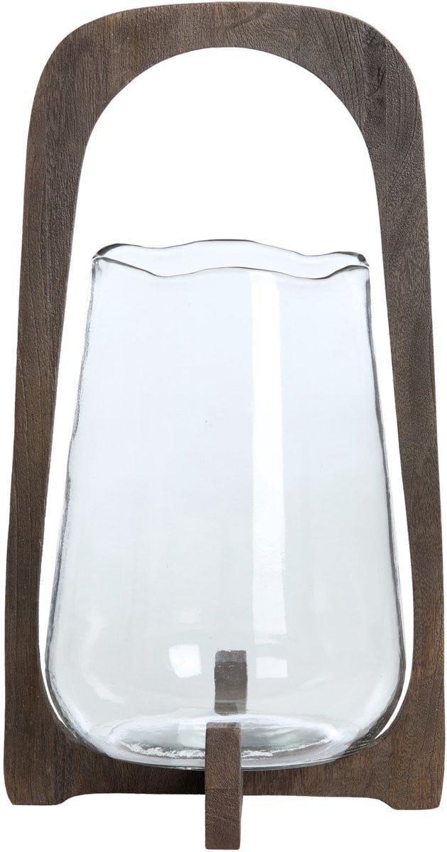 Light & Living Windlicht ANOSY Bruin Ø26x48cm
