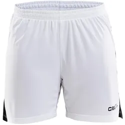 CRAFT Progress Contrast Shorts Damen 1900 - white/black XXL