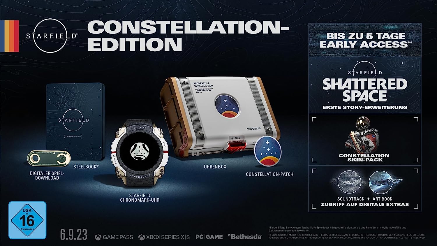 Bethesda Starfield - Constellation Edition, Xbox Series X, M (Reif), Download