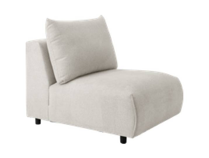 Chauffeuse pour canapé modulable tissu Solal