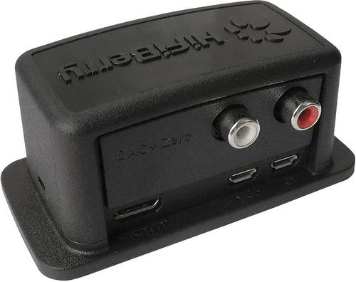 HiFiBerry DAC+ Zero Case SBC-Gehäuse Passend für (Entwicklungskits): Raspberry Pi Schwarz