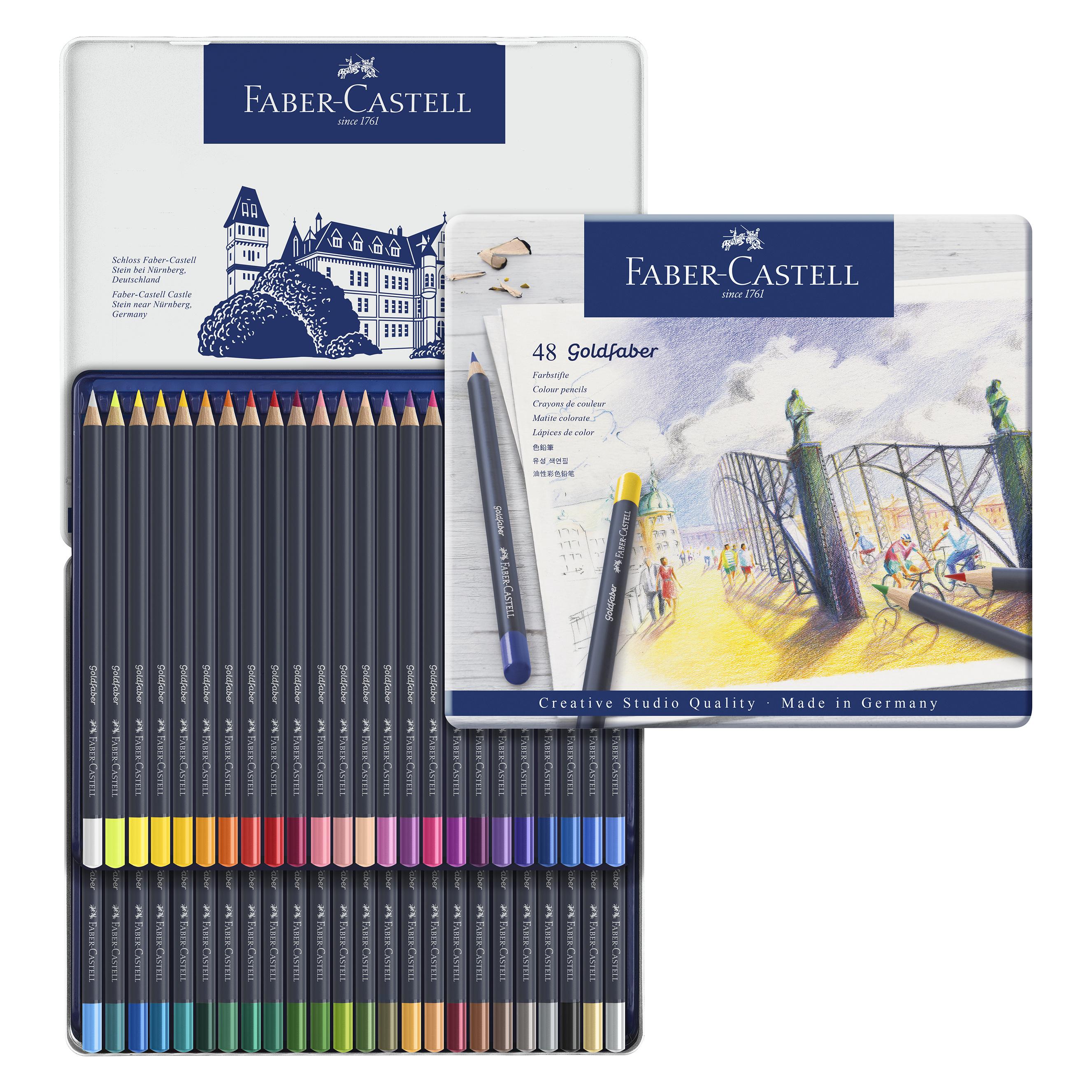 Faber-Castell Farbstifte Goldfaber (48x) (114748)