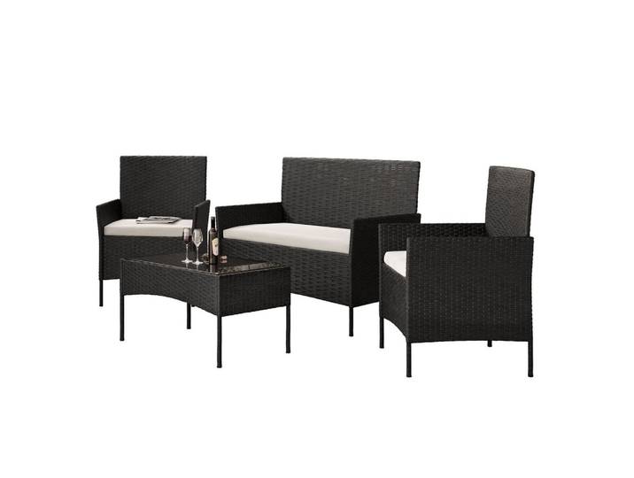 DINING LOUNGESET PERGOLA Rattan Gartenmöbelset