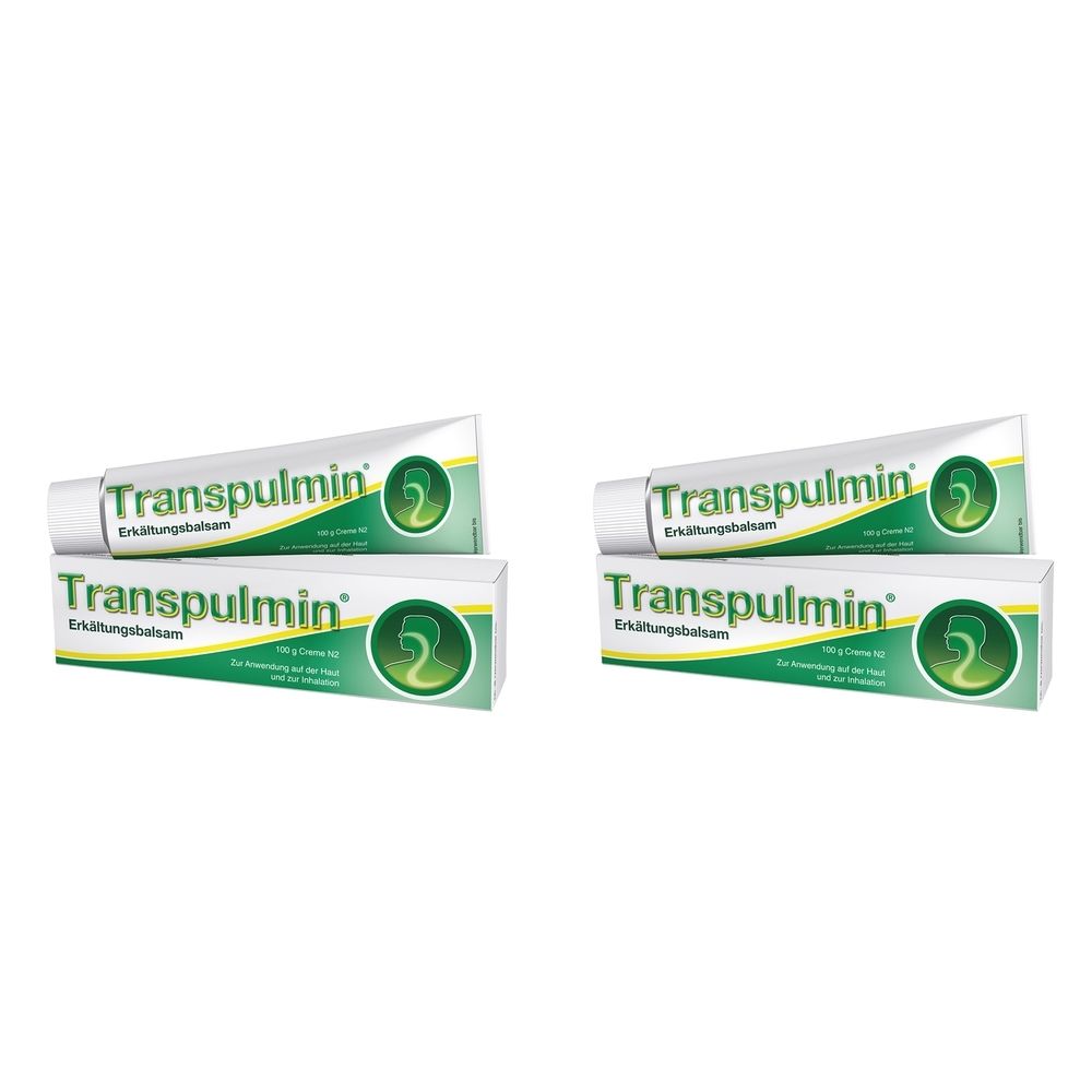 Transpulmin Erkältungsbalsam x2 2x100 g Creme