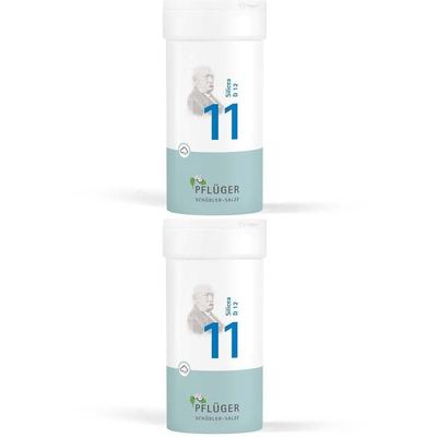Biochemie Pflüger 11 Silicea D 12 Pulver 2x 2x100 g