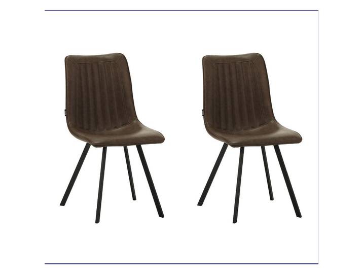 Mid.you Stuhl-Set, Taupe, 45.5x89.5x60 cm, Esszimmer, Stühle, Esszimmerstühle, Esszimmerstühle-Set