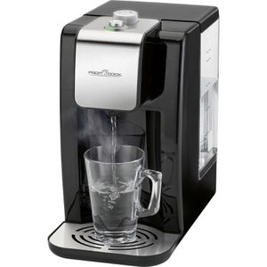 Proficook Heißwasserspender PC-HWS 1168 einstellbar 45°C-100°C, Durchlauferhitzer, 2600 W, aus Kunststoff, schwarz, 2,2 Liter