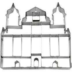 Städter Präge-Ausstecher Augsburger Rathaus, Ausstechform, Plätzchenform, Keks, Plätzchen, Edelstahl, 10 cm, 216495