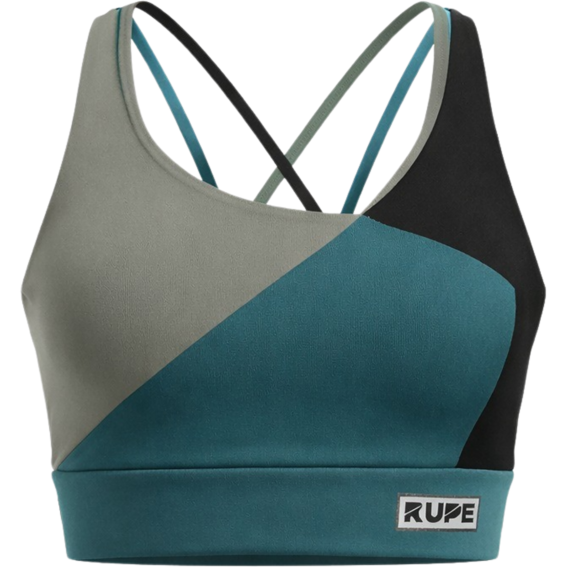 Rupe Kaleido Sports Top Damen Sport-BHs blau Größe XS Camping Hautfreundlich