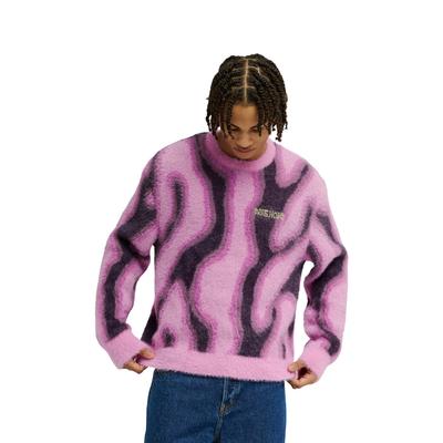 Strickpullover DC SHOES "DC Yentra", Herren, Gr. L, rosa, Obermaterial: 76% Nylon, 24% Modacryl., Pullover Strickpullover
