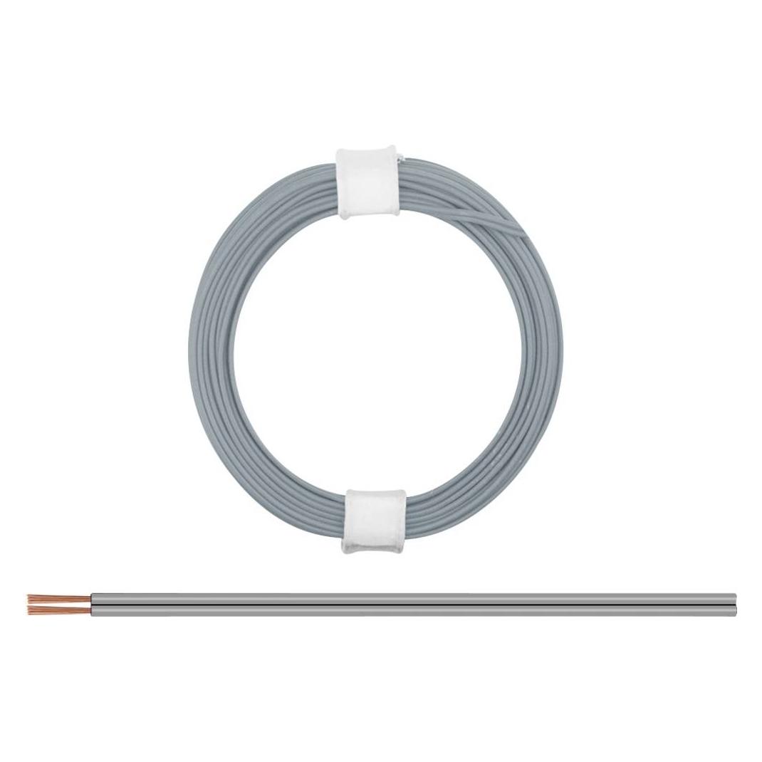 Donau ZWILLINGSLITZE 0,08 / 5m grau-grau (5 m) (114-99)