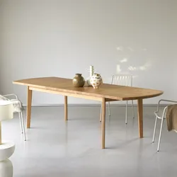 Ausziehtisch Maia aus massivem Eichenholz 270 x 95