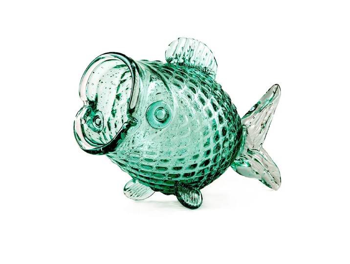 POLSPOTTEN - Fat Fish Vorratsglas, grün