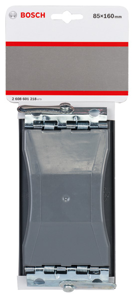 Bosch Handschleifklotz, aus Kunststoff, mit Spannvorrichtung, 160 x 85 mm 2608601218