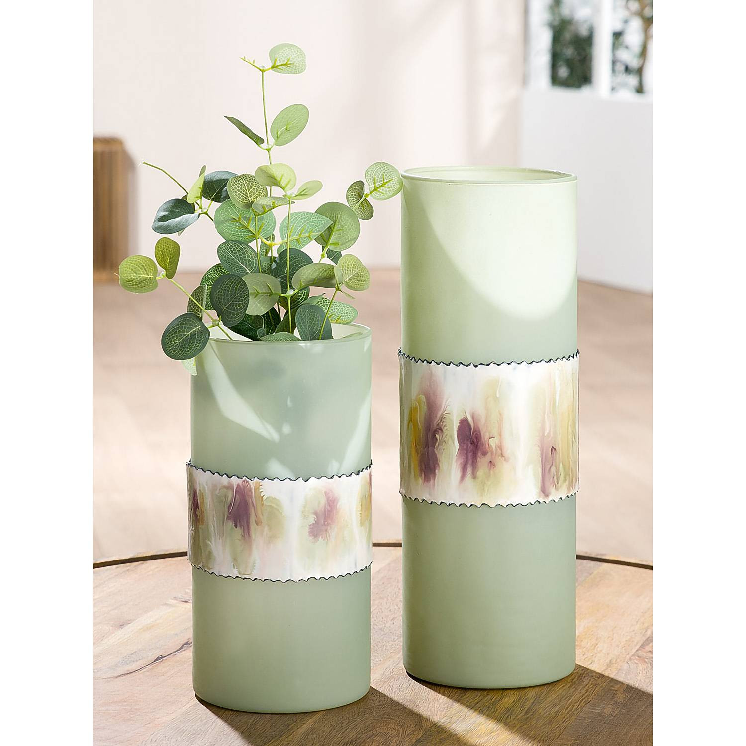 home24 Vaas Imperial groen, hoogte: 26 cm