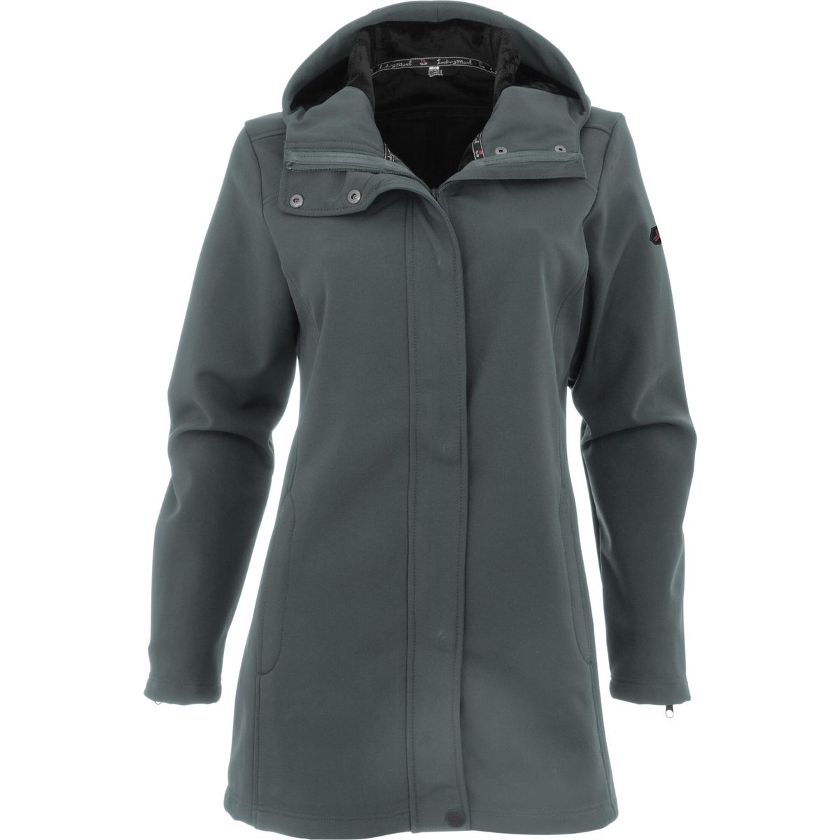 MAUL Sport Tällistock XT - Softshellmantel+kapuze dark grey (10) 42 5614700345-10-42