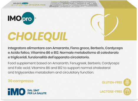 IMO pro Cholequil NF Integratore Per Colesterolo e Trigliceridi 30 Compresse