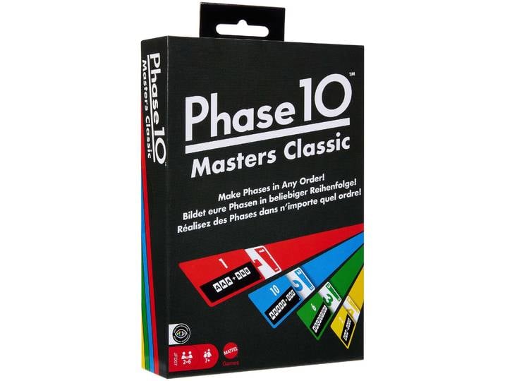 Mattel Games Phase 10 Masters Classic 7+ Jahre