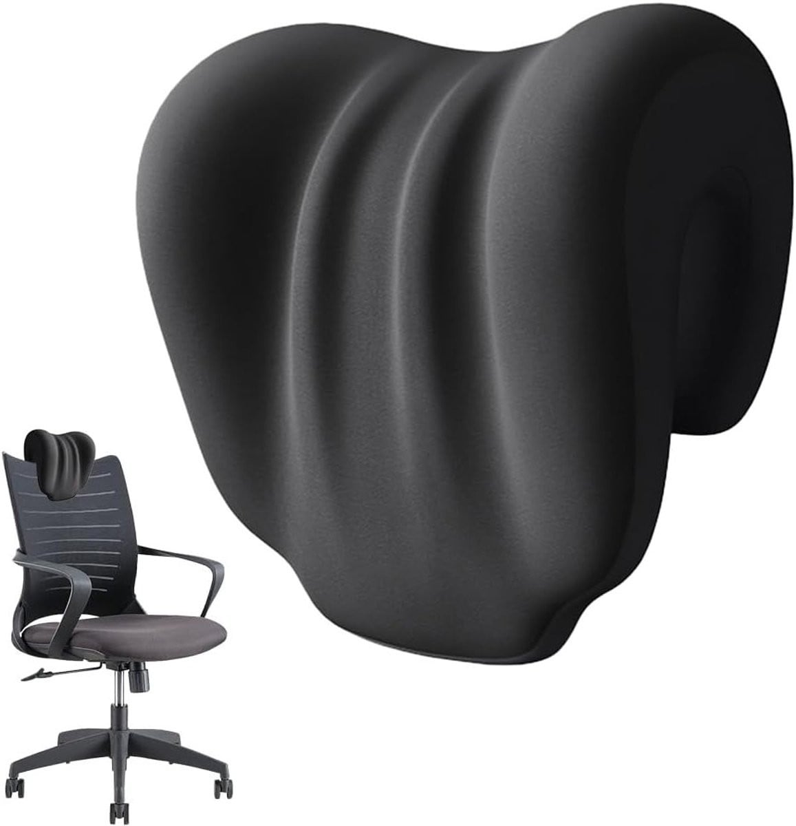Ergonomisch neksteunkussen van geheugenfoam voor bureaustoelen voor volwassenen