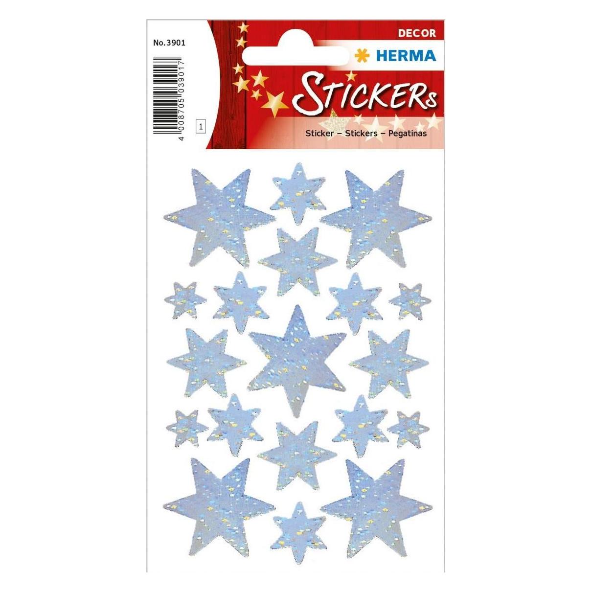 Herma Sticker Sterne (19 Sticker) (3901)