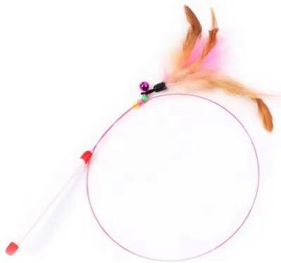 Inspire Essentials WhirlPlay Rotating Cat Teaser Wand Toy 2