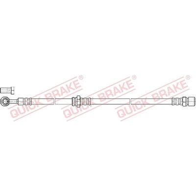 Quick Brake Bremsschlauch [Hersteller-Nr. 50.850X] für Daewoo, Chevrolet