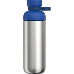 Mepal Vita Edelstahl Trinkflasche aus recyceltem Edelstahl und auslaufsicher 700 ml vivid blue