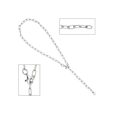 Fußkette JOBO "Fußkettchen variabel 3 mm", silber (silber 925), Fußketten, Damen, Silber 925 (Sterlingsilber), 925 Silber 27 cm