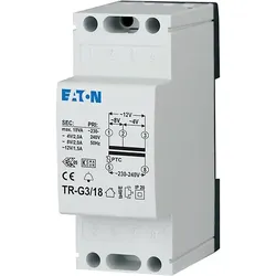 Eaton Klingeltransformator 4-8-12V/2A TR-G3/18