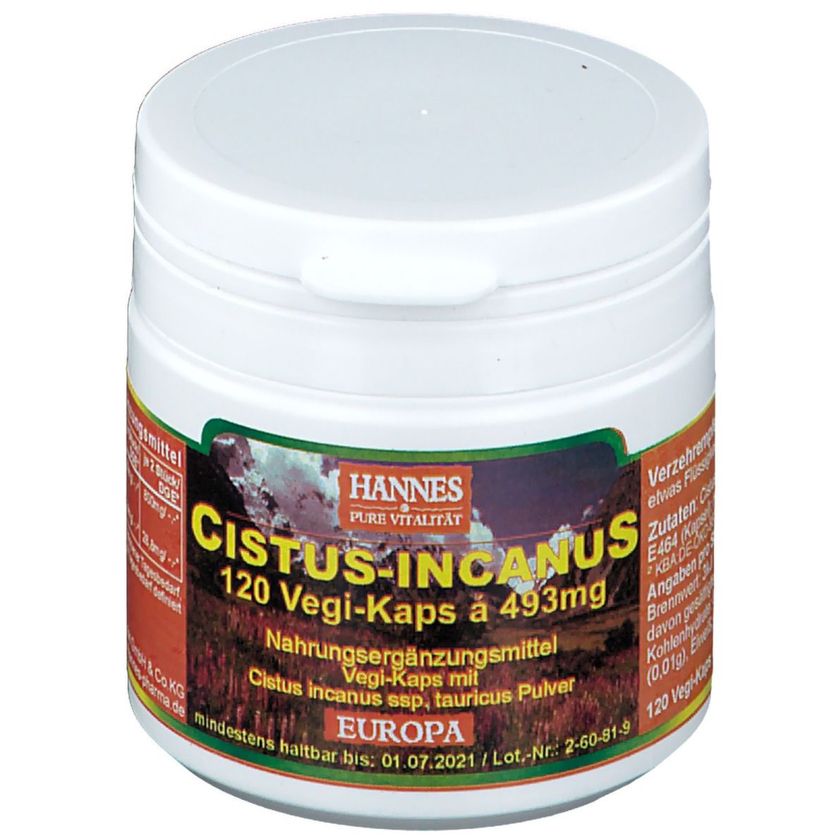 Cistus Incanus Vegi-Kaps 400 mg 120 St Kapseln