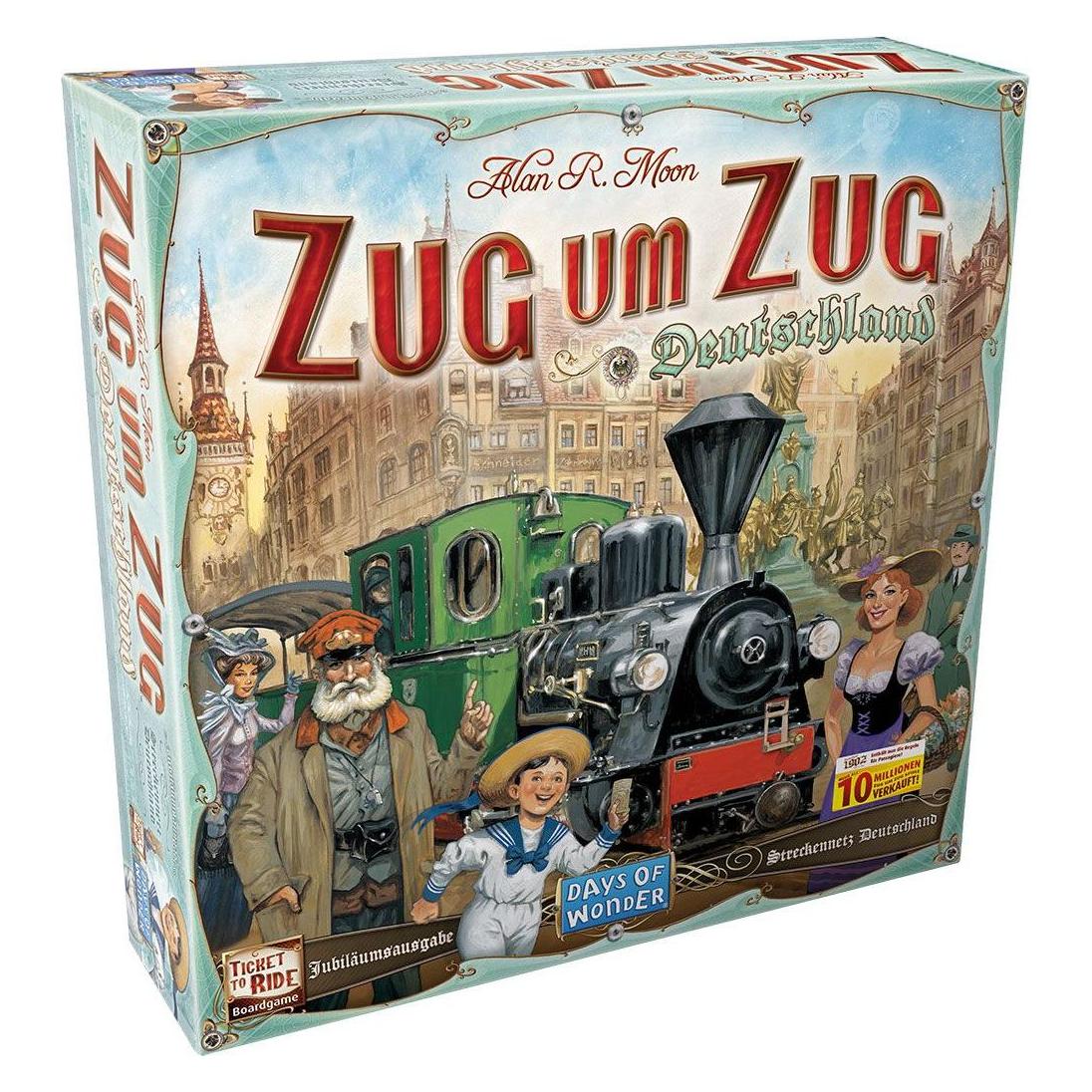 Asmodée Zug um Zug (Deutsch, 2 - 5 Spieler) (DOWD0026)