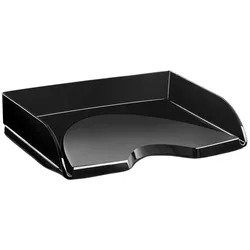 Briefkorb quer CepPro - A4/C4, schwarz