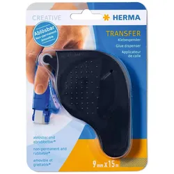 HERMA Klebespender Transfer, ablösbar, schwarz, 15 m