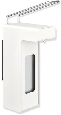 Hewi System 900 Desinfektions- und Seifenspender 900.06.00261 signalweiß, 92,5x388x207mm