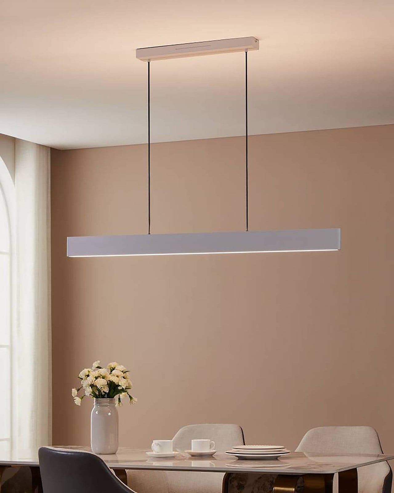 Eglo Zigbee LED hanglamp Andreas-Z grijs/wit