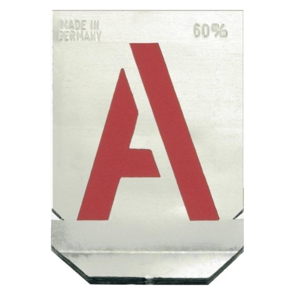 Alarm Werkzeuge 56036885 Buchstaben-Schablonen (56036885)