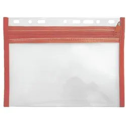 Veloflex Reißverschlussbeutel »VELOBAG® XS 43540« rot, 30.5x23 cm